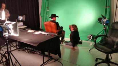 Rehearsing in Dallas for the Berkshire Hathaway HomeServices Sales Convention.