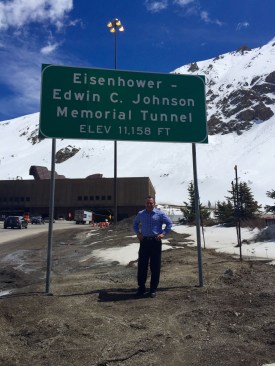 In Colorado at an elevation of 11,158 ft.