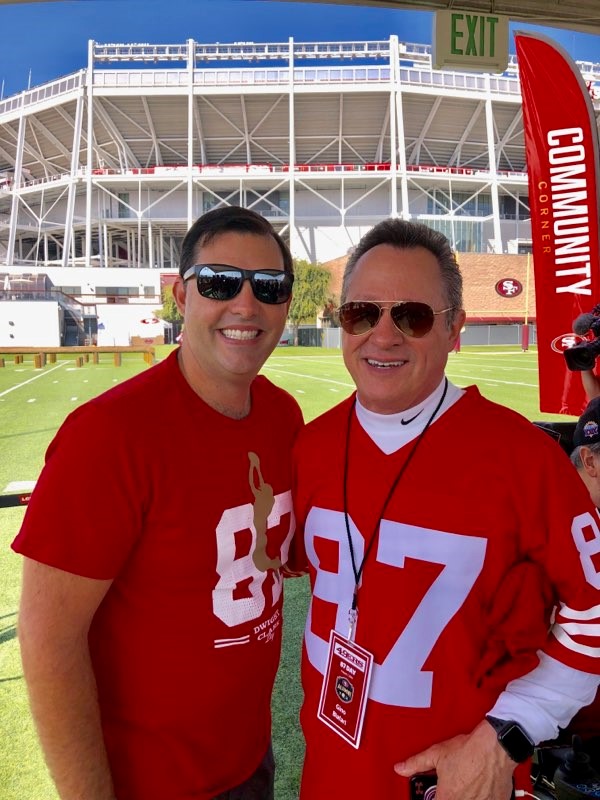 Jed York and Gino Blefari